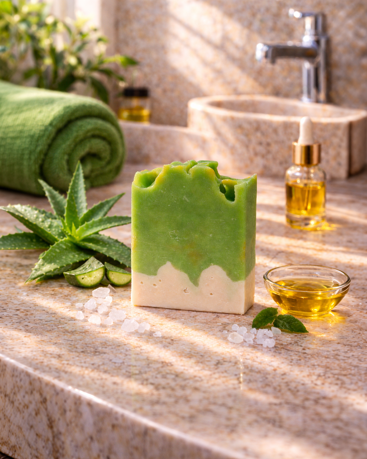 Blumbea Aloe Kiss Soap Bar