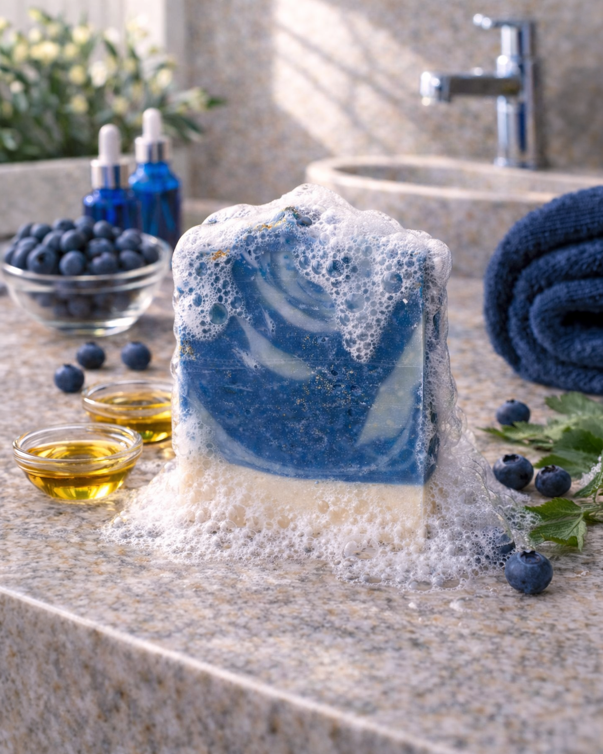 Blumbea BerrySplash Soap Bar