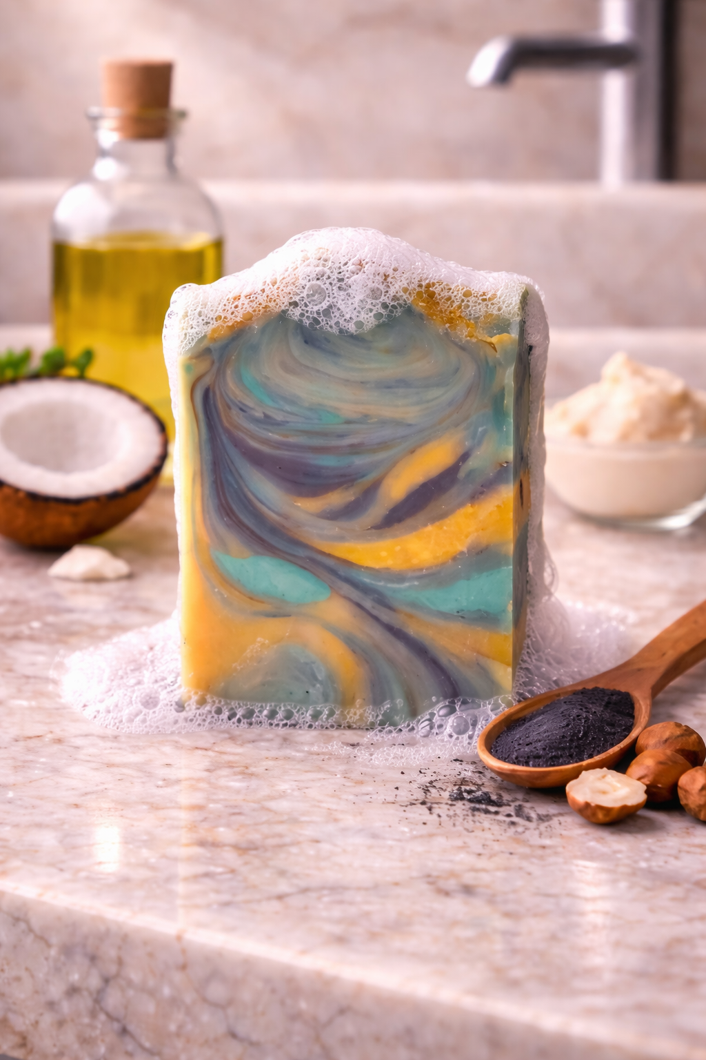 Blumbea Blacksplash Soap Bar Deep Clean Pure Glow