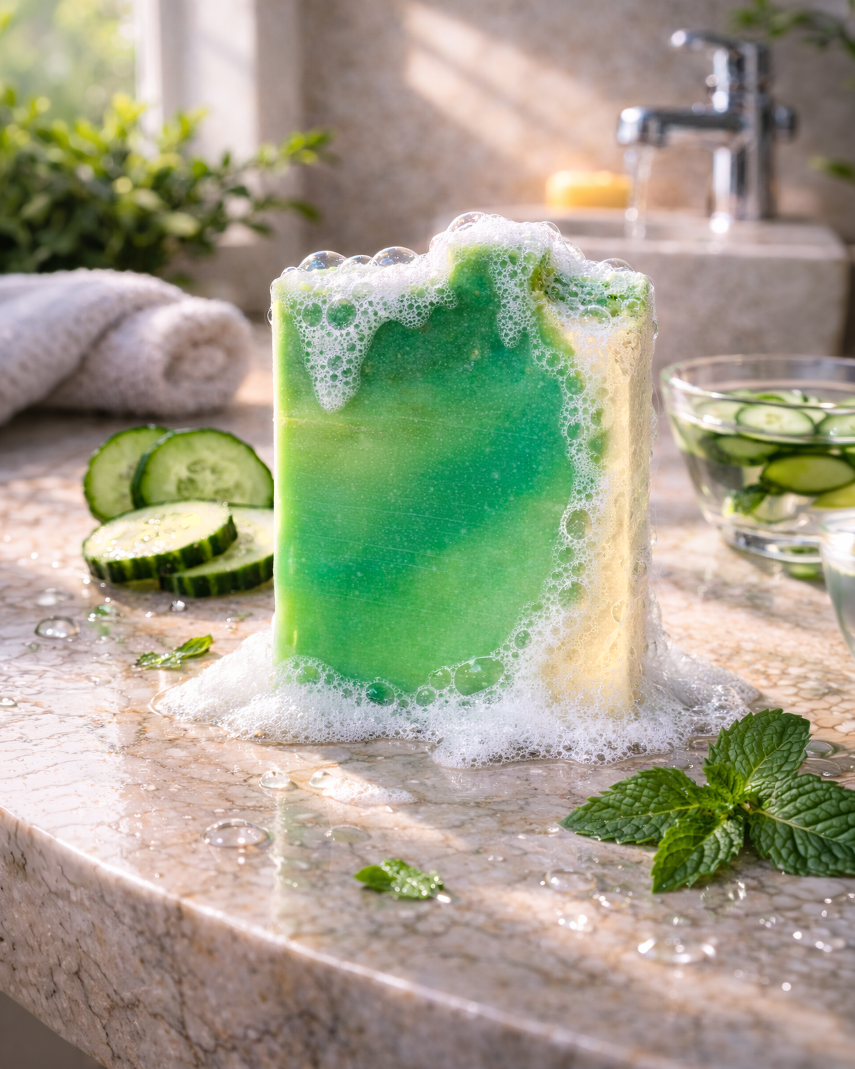 Blumbea Cucumber Dew Soap Bar