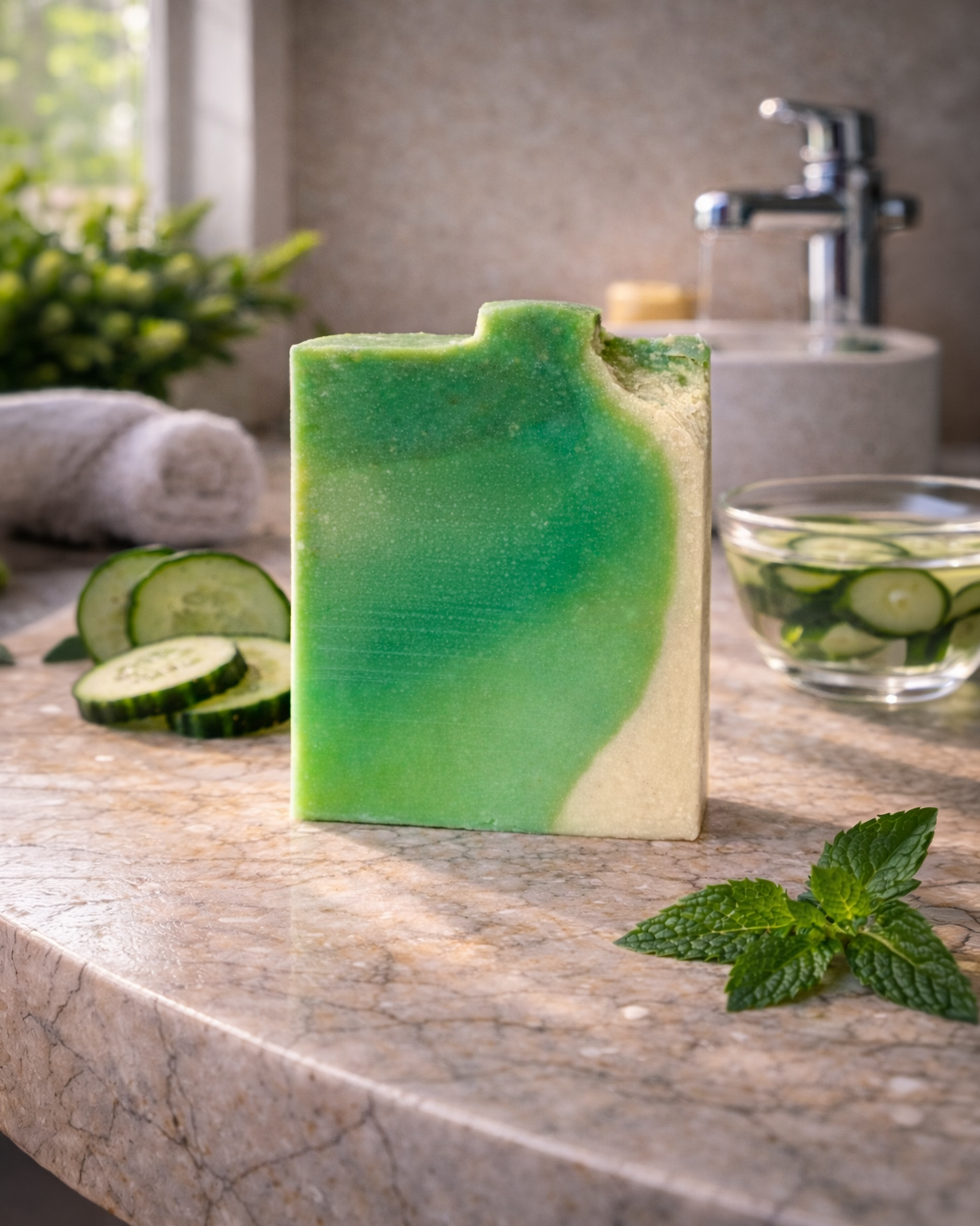 Blumbea Cucumber Dew Soap Bar