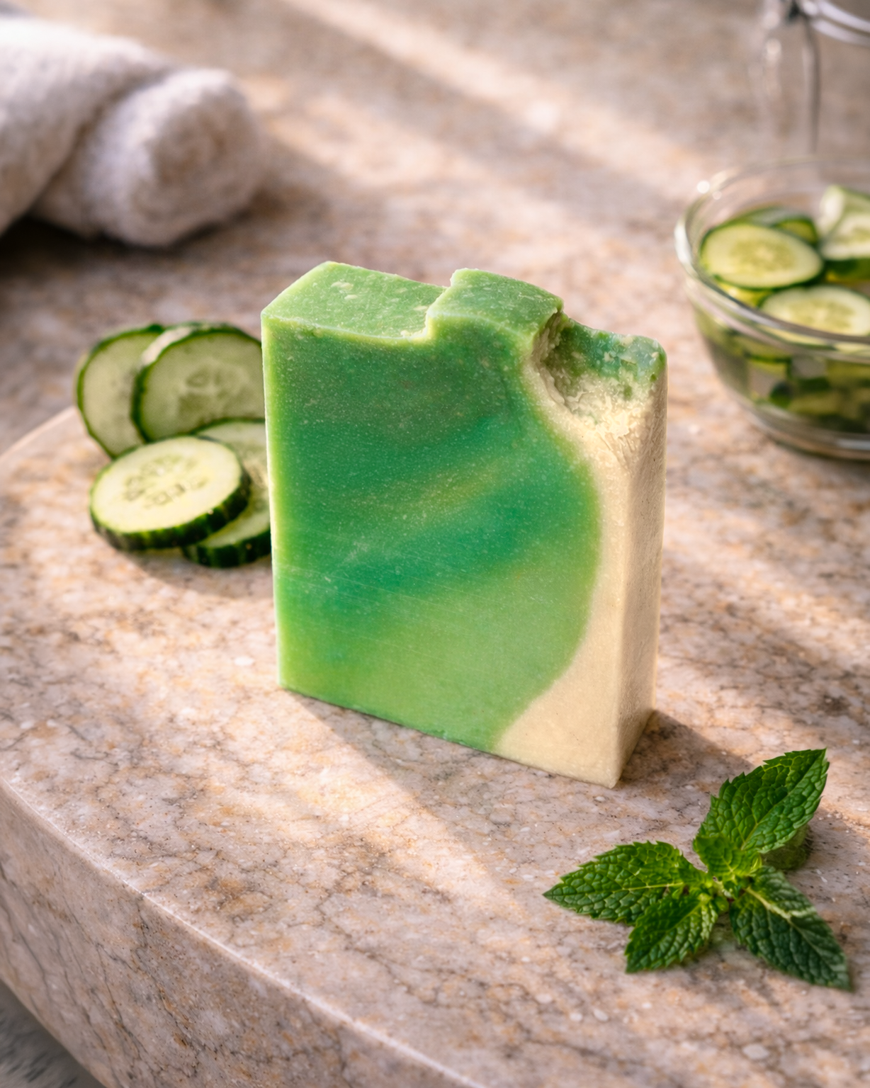 Blumbea Cucumber Dew Soap Bar