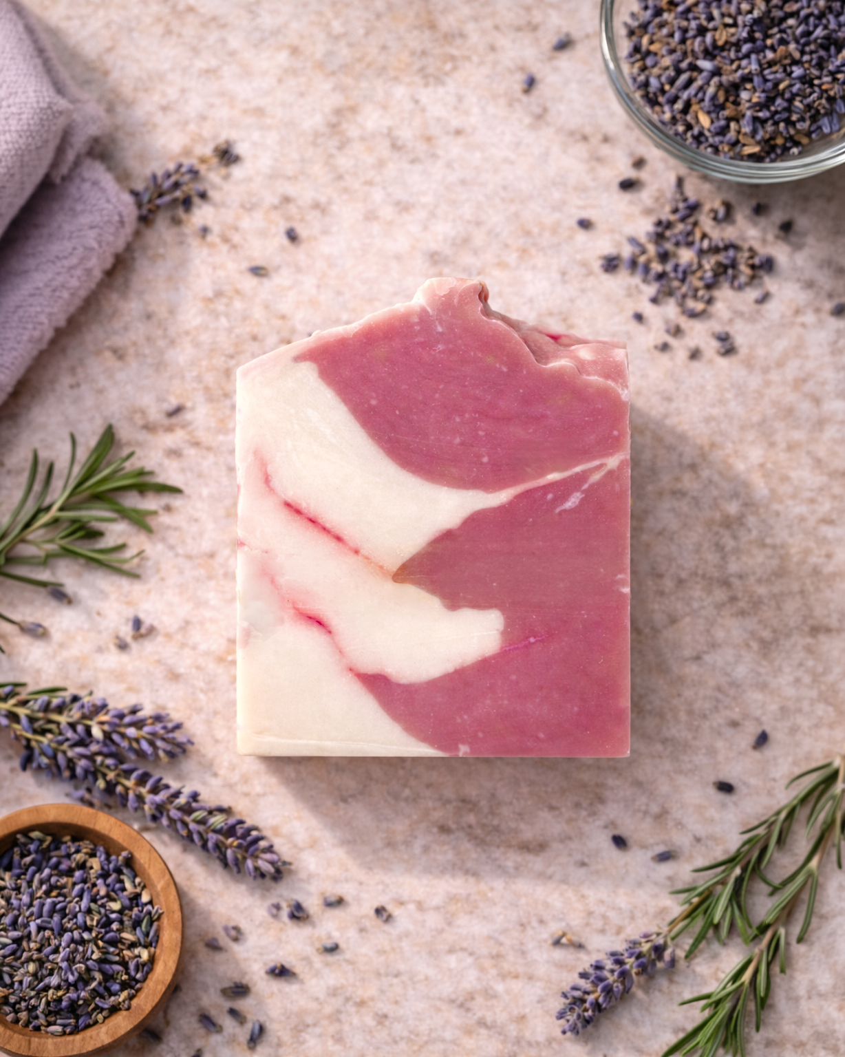 Blumbea Herbal Lavender Soap Bar