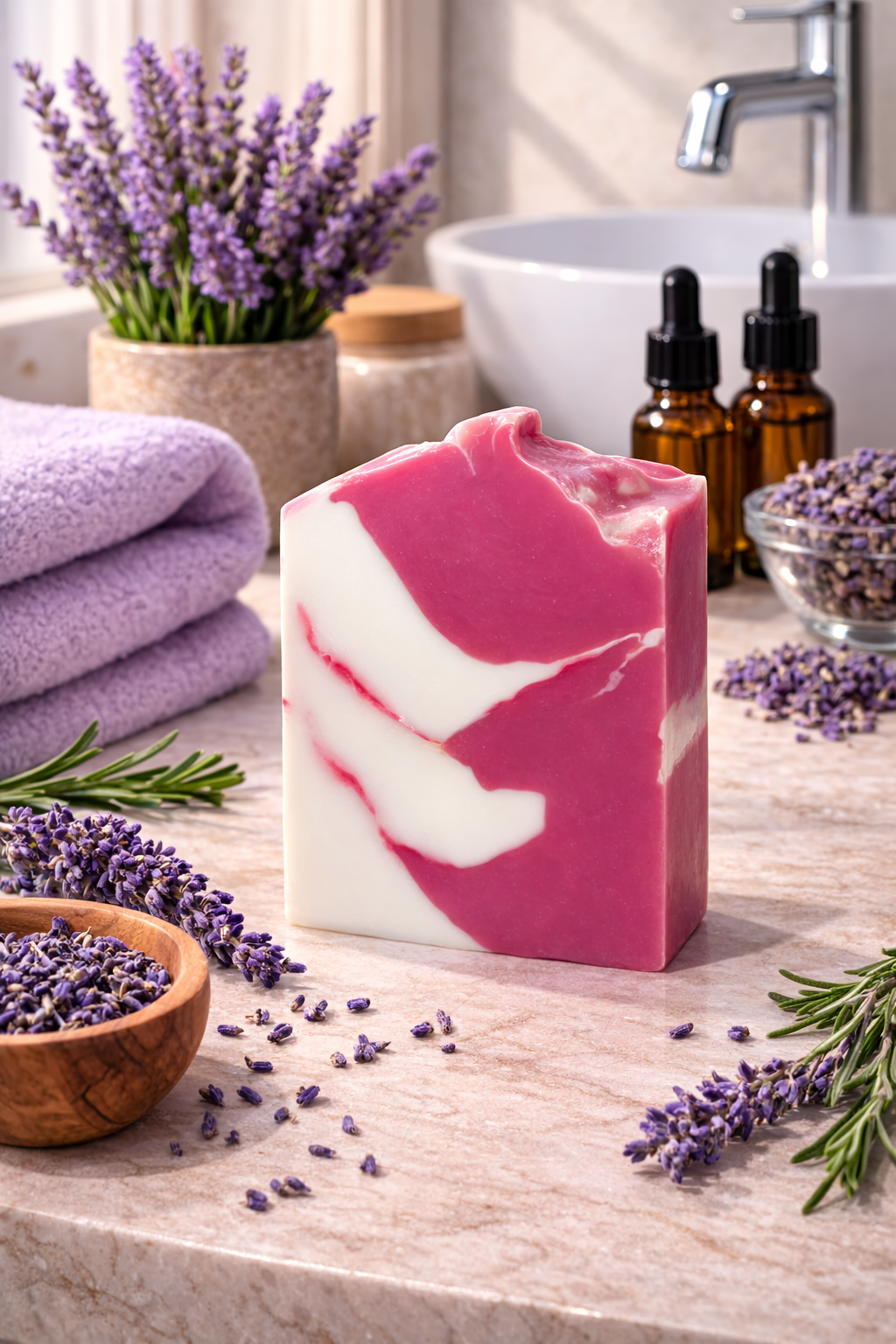 Blumbea Herbal Lavender Soap Bar