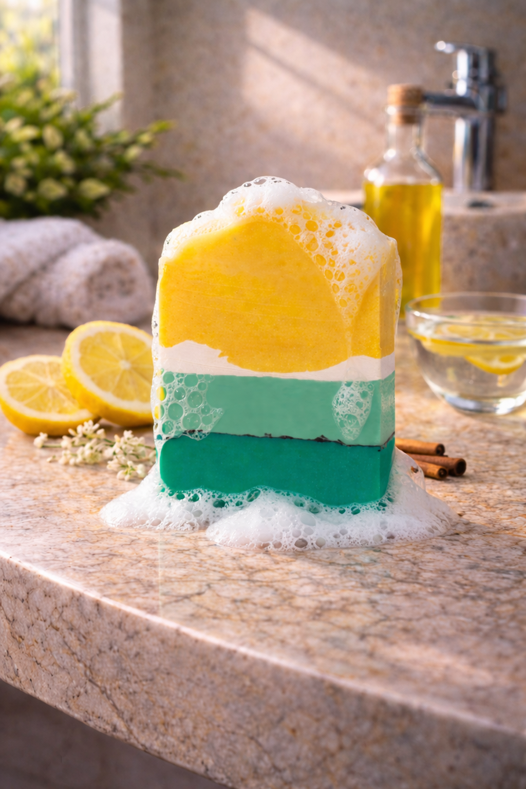 Blumbea Lemon Pop Soap Bar